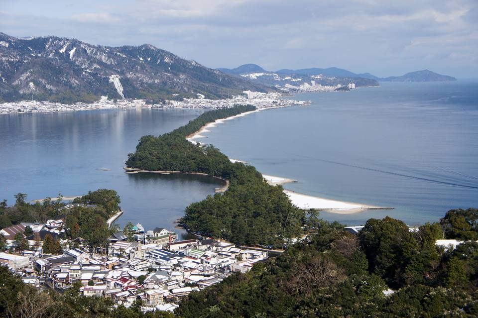 Amanohashidate view from Mt Moju02s3s4592 — travel photo of Amanohashidate, Kyoto