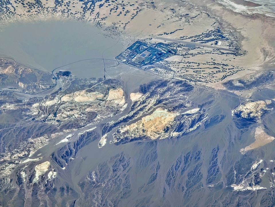 Furnace Creek aerial — travel photo of Furnace Creek, Death Valley