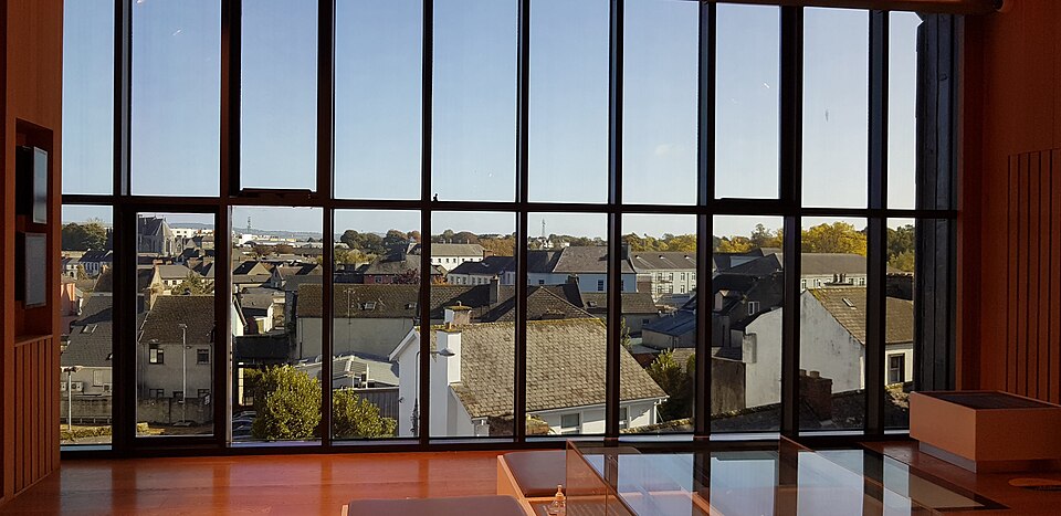 Kilkenny town viewed from Museum — travel photo of Kilkenny & the Medieval Mile, Ireland