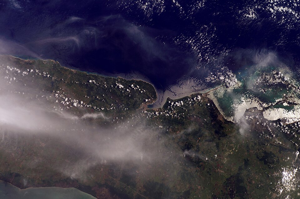ISS015-E- - View of Cuba--Matanzas, Varadero, Cardenas — travel photo of Matanzas, Varadero