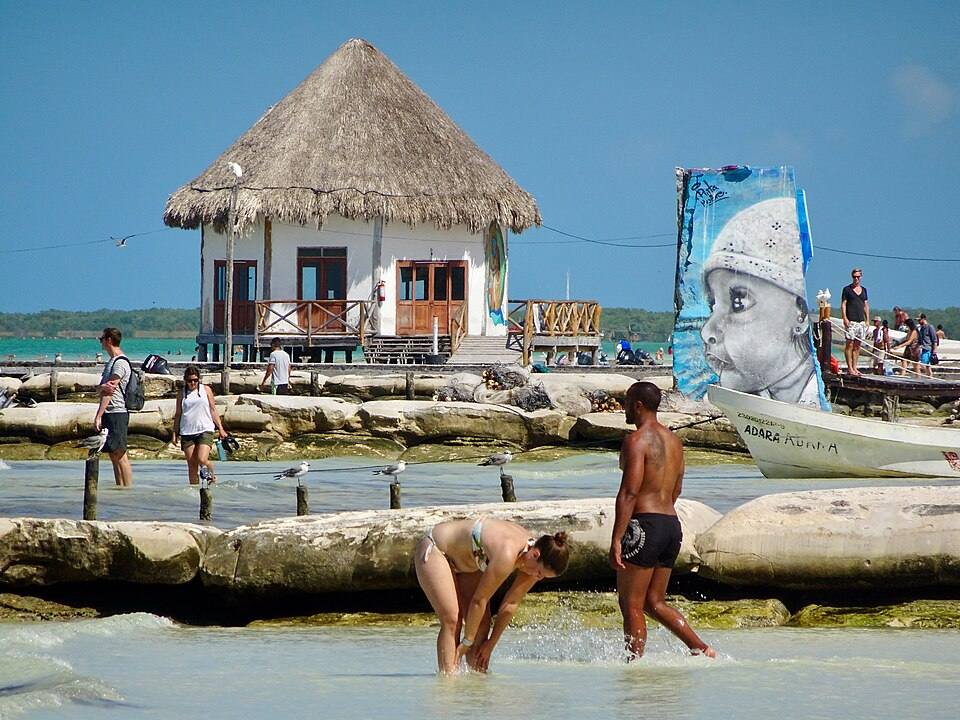 The beach of Holbox Island, Mexico — travel photo of Isla Holbox