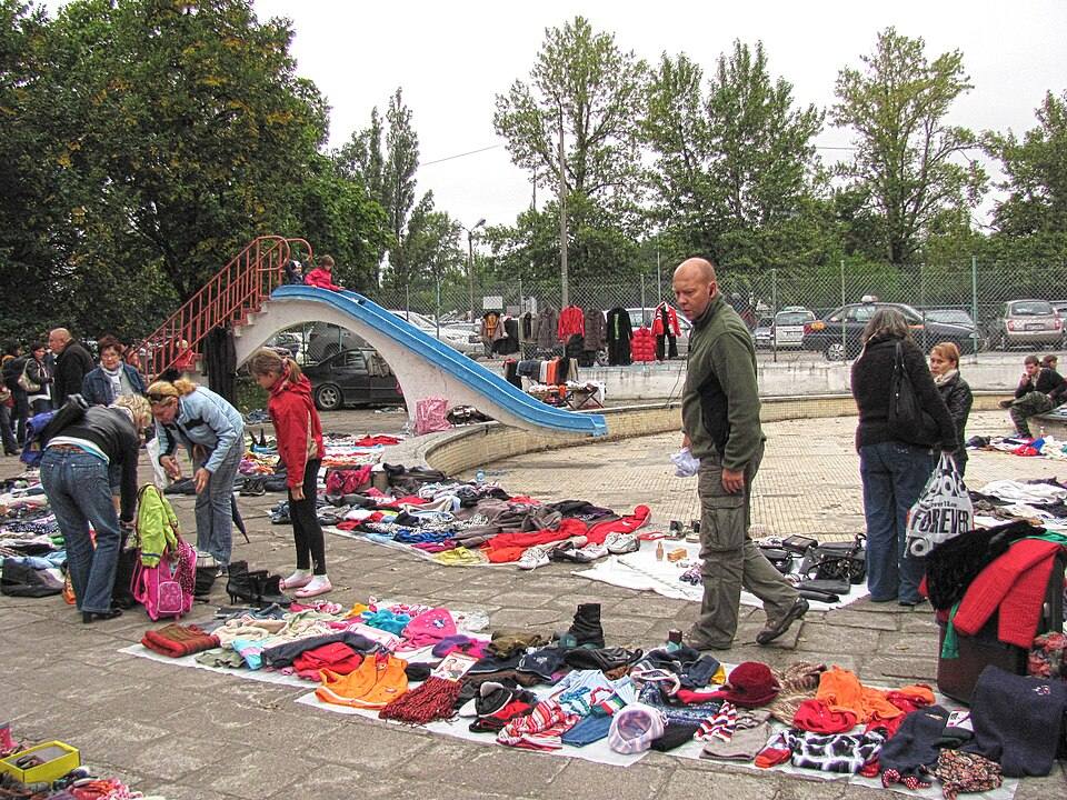 Warsaw Praga market — travel photo of Praga, Warsaw