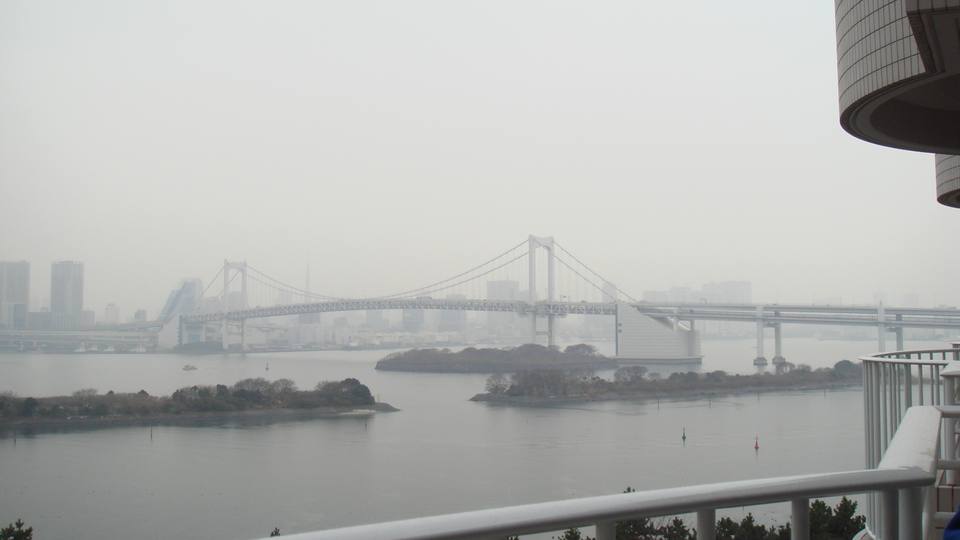 View from balcony of Grand Nikko Tokyo Daiba — travel photo of Nikko, Tokyo