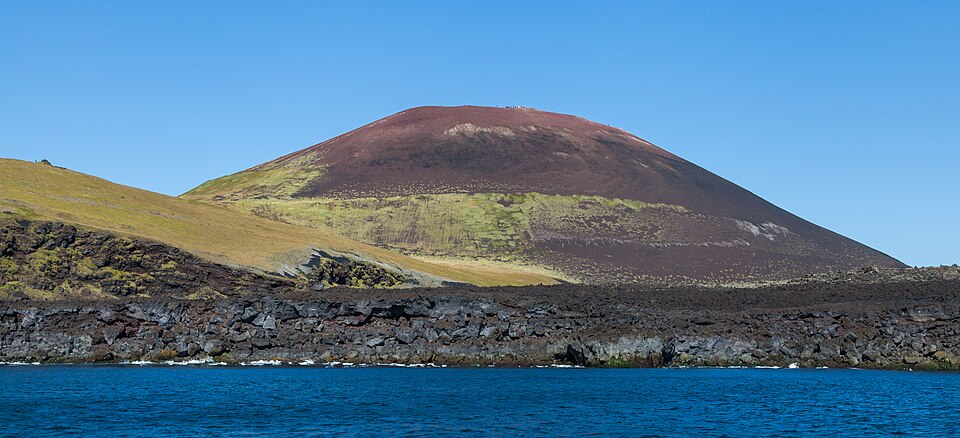 Eldfell, Heimaey, Islas Vestman, Suðurland, Islandia — travel photo of Eldfell, The Westman Islands (Vestmannaeyjar)