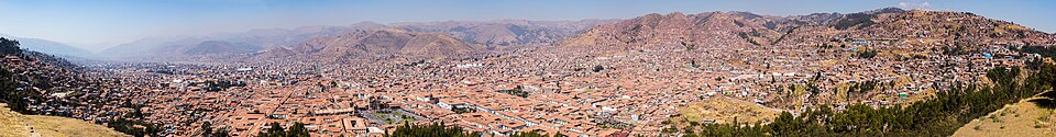 Vista de Cusco, Perú — travel photo of Cusco, Peru: Cusco and the Andes
