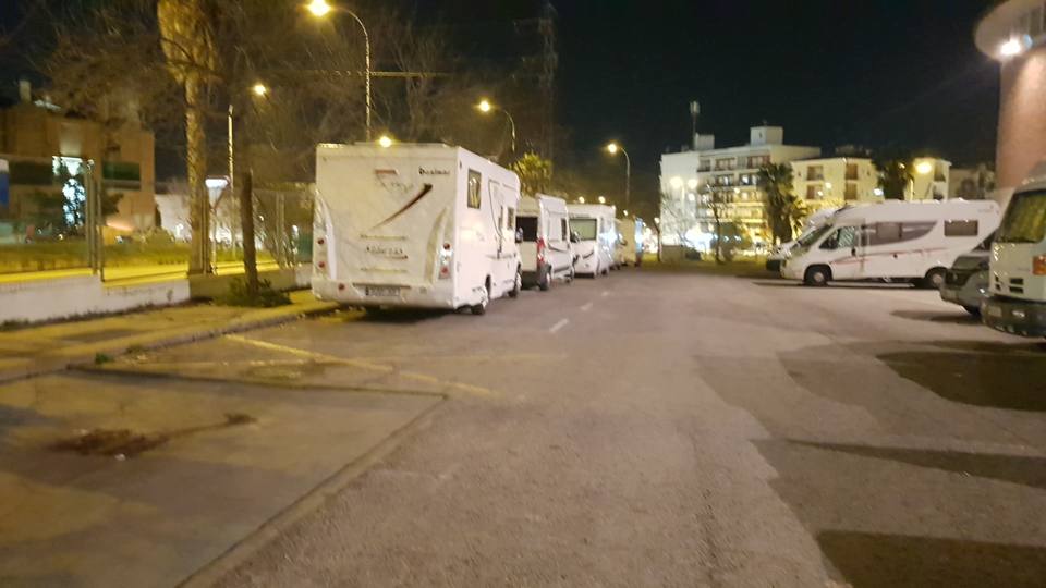 Zafra MH stopover at night — travel photo of Zafra, Badajoz