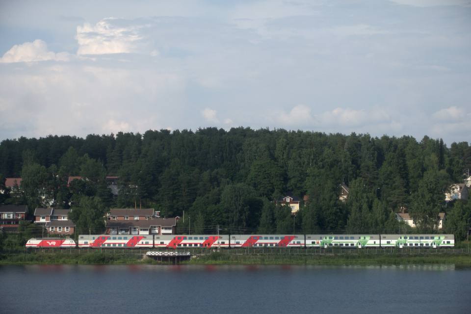 IC2 at Hämeenlinna — travel photo of Hämeenlinna, Tampere