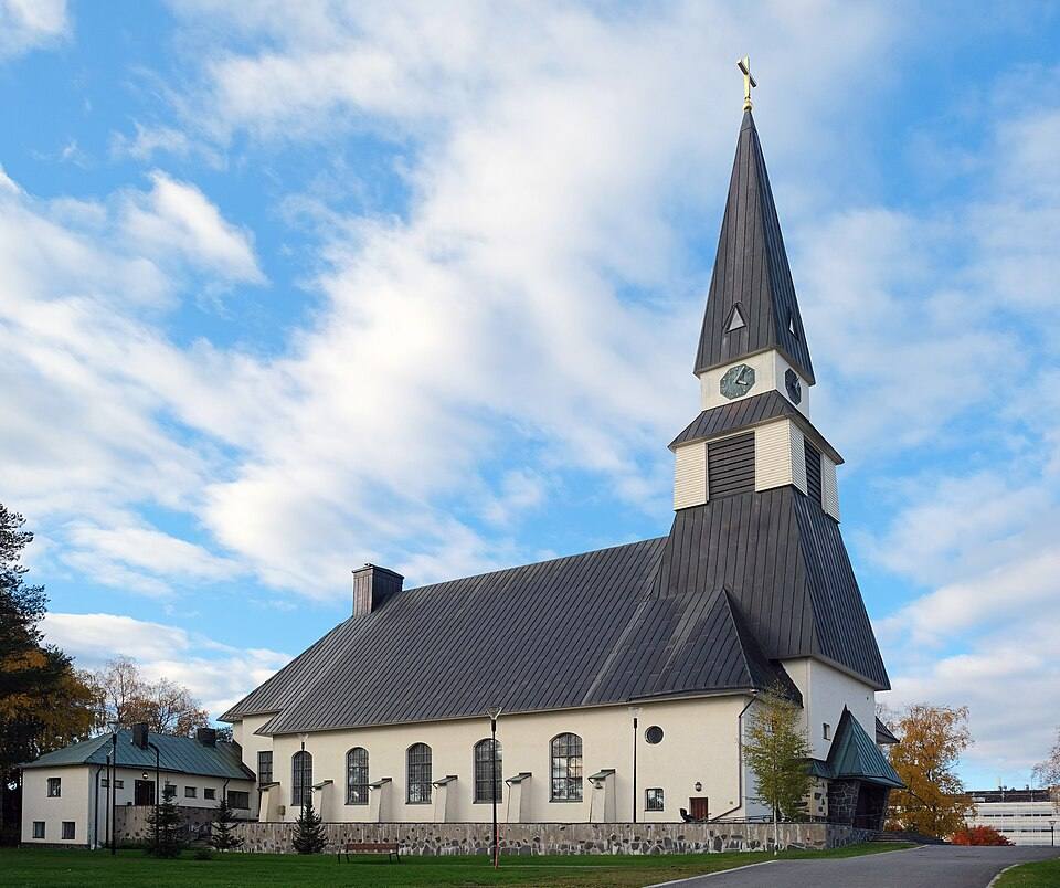 Rovaniemi Church 1 — travel photo of Rovaniemi, Rovaniemi & Lapland