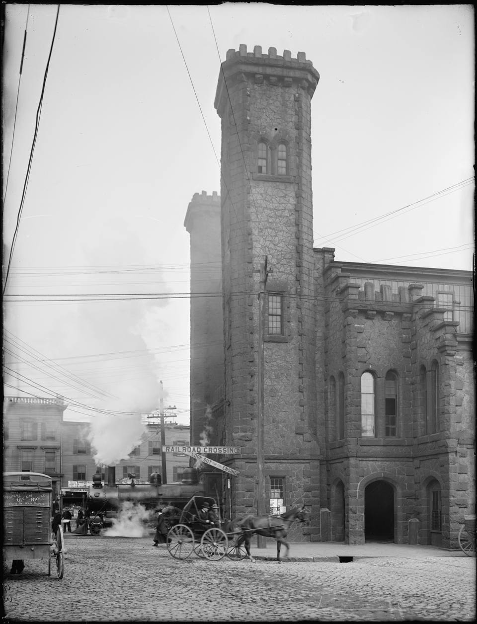 Salem Depot (Boston & Maine) Side View — travel photo of Salem, Boston