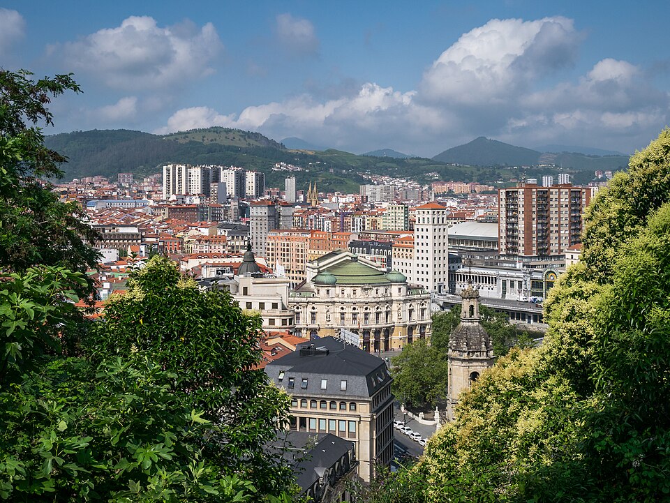 Bilbao - Cementerio de Mallona - Vistas — travel photo of Bilbao, Basque Country