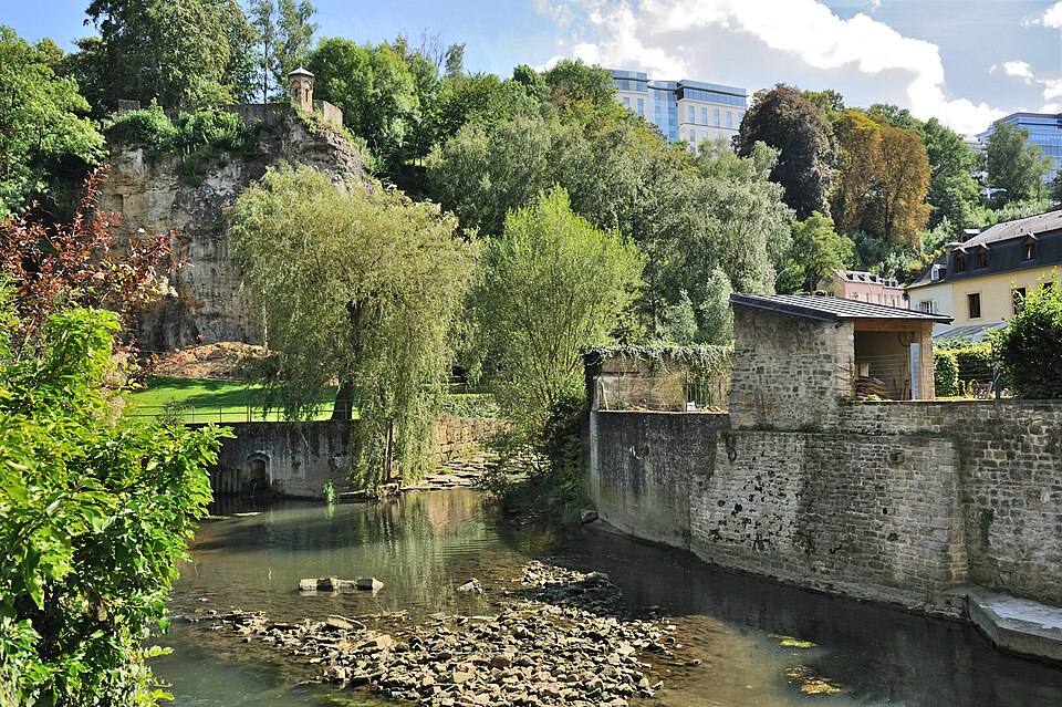 Luxembourg Grund Alzette Pétrusse — travel photo of Grund, Luxembourg City