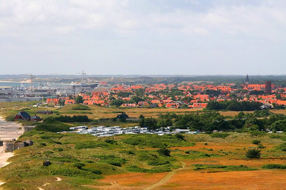 Skagen seen from the lighthouse — travel photo of Skagen