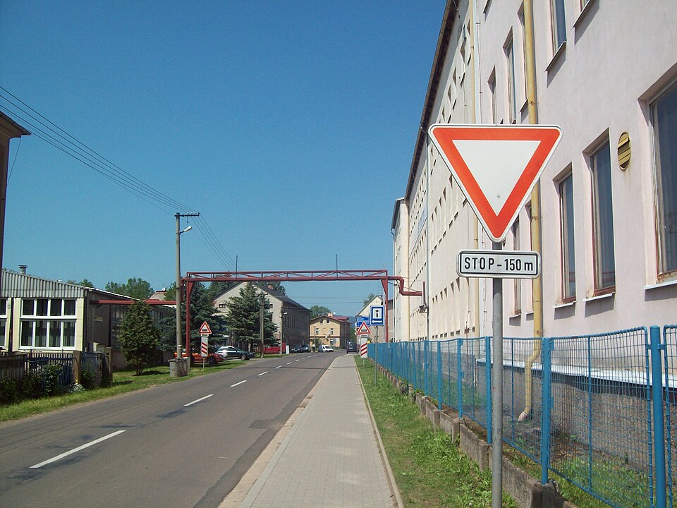 Ulica Kladska w Broumovie — travel photo of Kladská