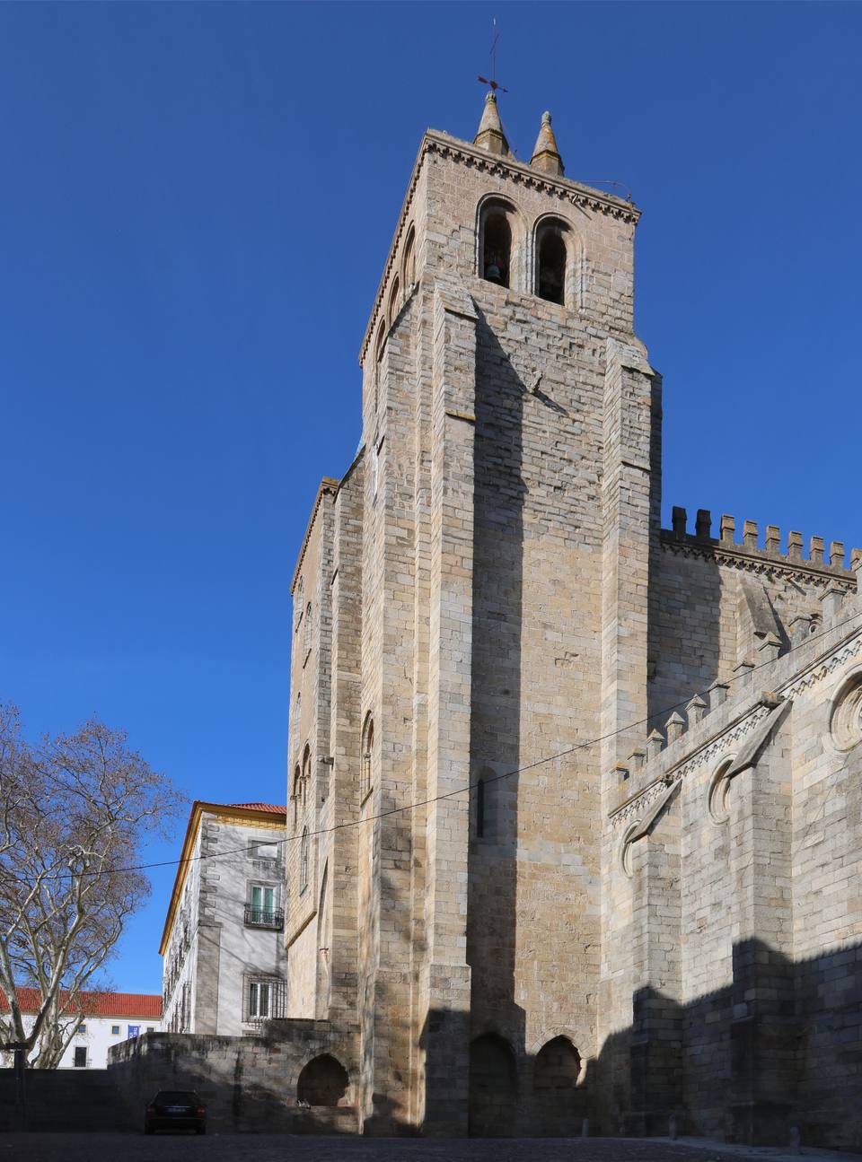 Evora - Cathedral - Right Spire — travel photo of Évora, Évora & Alentejo
