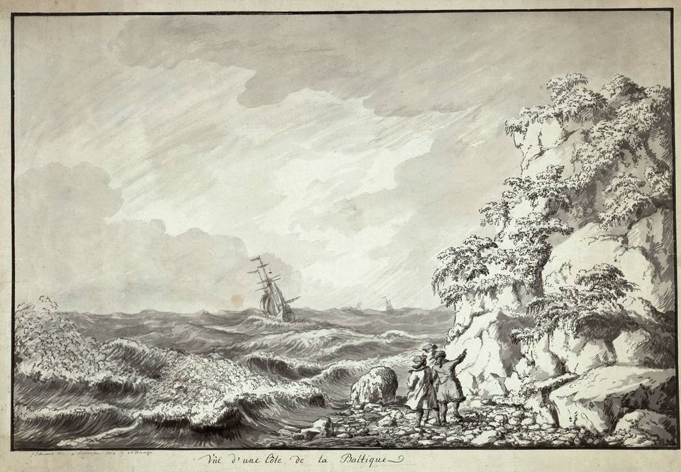 Jacob Philipp Hackert - Auf Hiddensee ( ) — travel photo of Hiddensee, Rügen & the Baltic coast