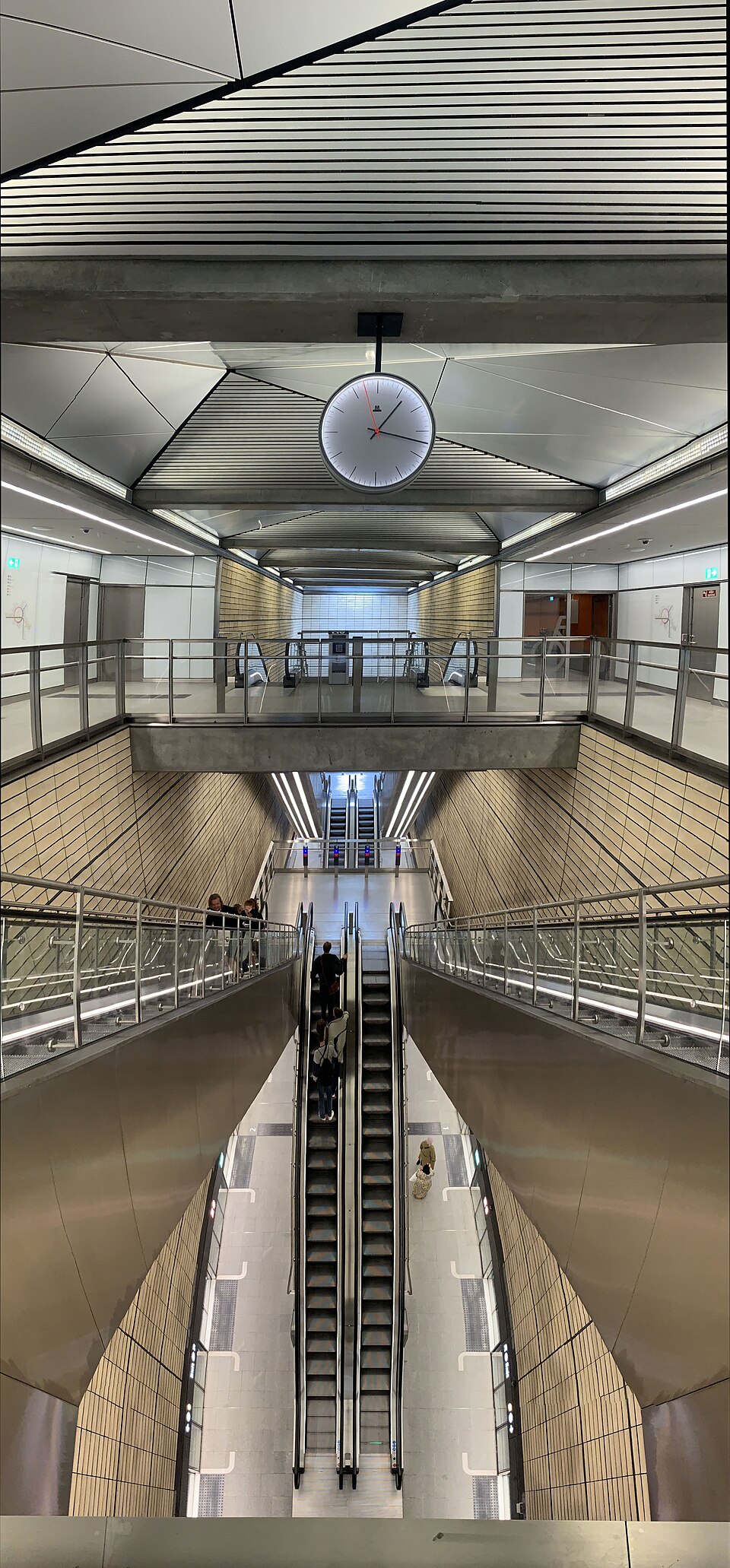 Nørrebro Station, vertical panorama — travel photo of Nørrebro, Copenhagen