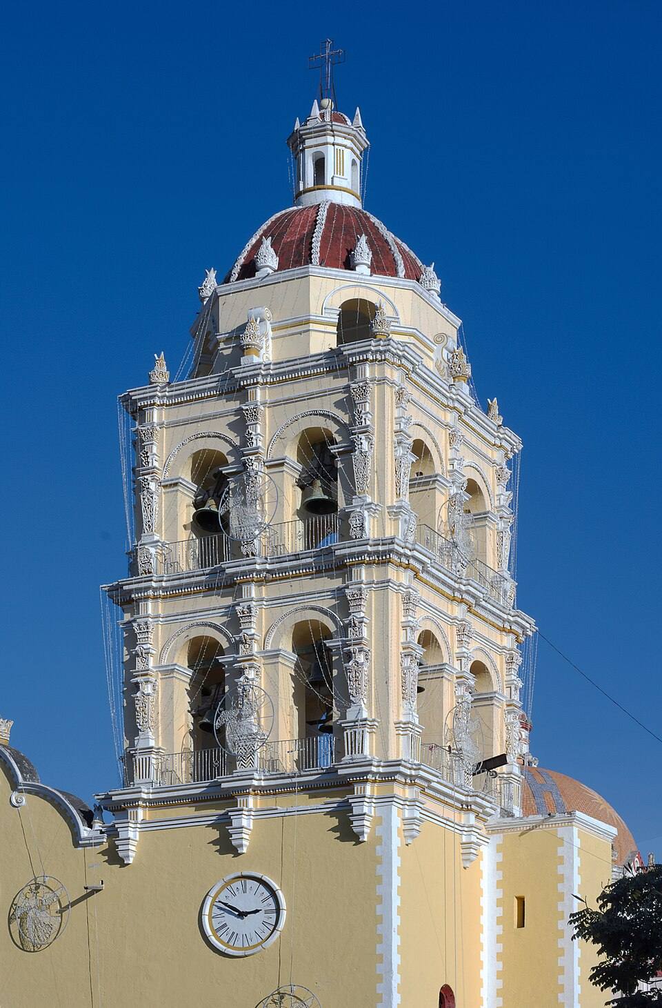 Atlixco torre Santa Maria de La Natividad — travel photo of Atlixco, Puebla