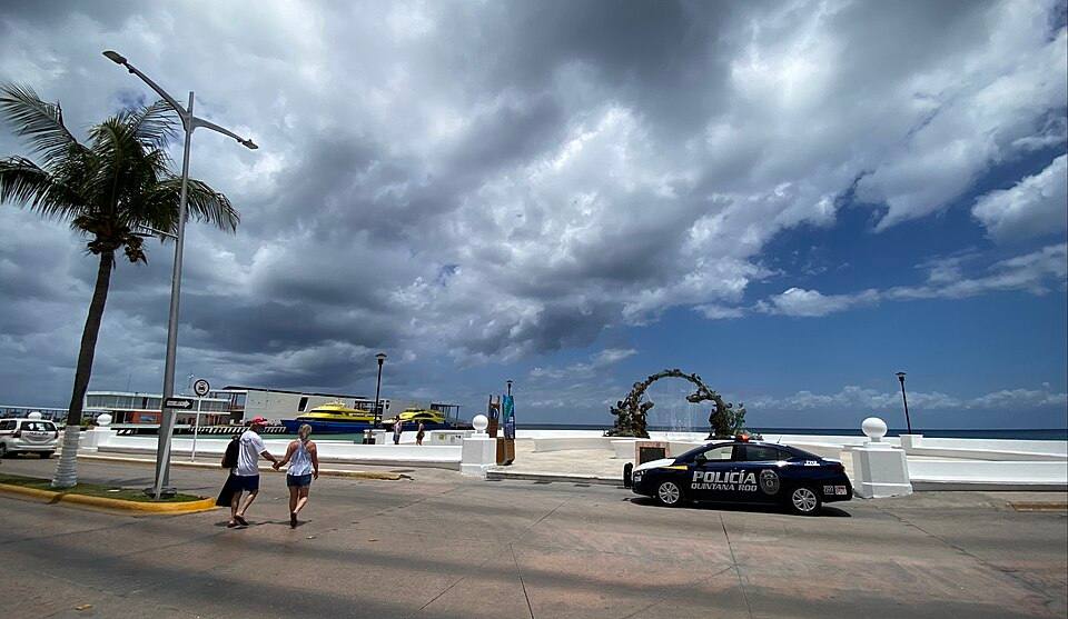 Playa del Carmen-Cozumel Ferry Dock, San Miguel de Cozumel, Cozumel Island, Quintana Roo, Mexico — travel photo of San Miguel de Cozumel, Cozumel