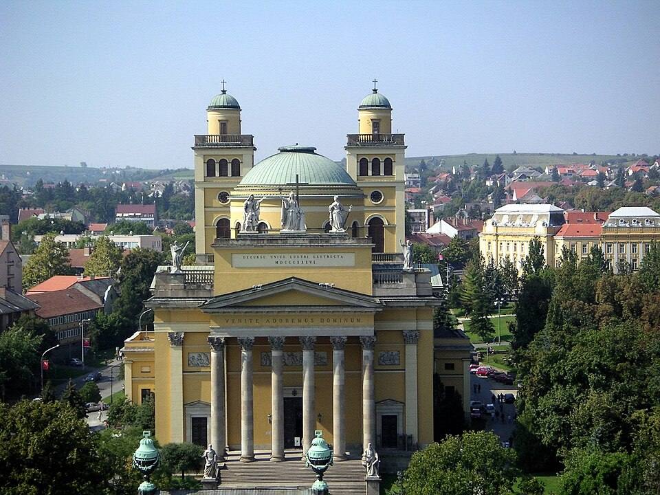 Hungary Eger Basilica 2 — travel photo of Eger, Hungary