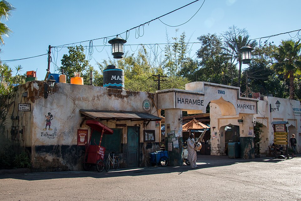 Harambe Market ( ) — travel photo of Africa & Harambe, Disney's Animal Kingdom