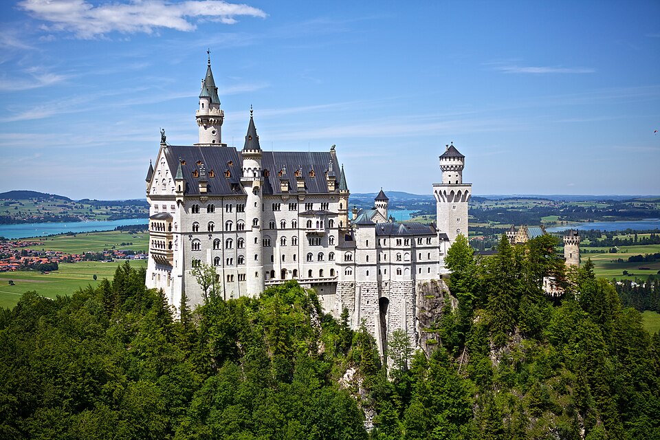 Neuschwanstein Castle ( ) — travel photo of Neuschwanstein, Bavarian Alps & Neuschwanstein