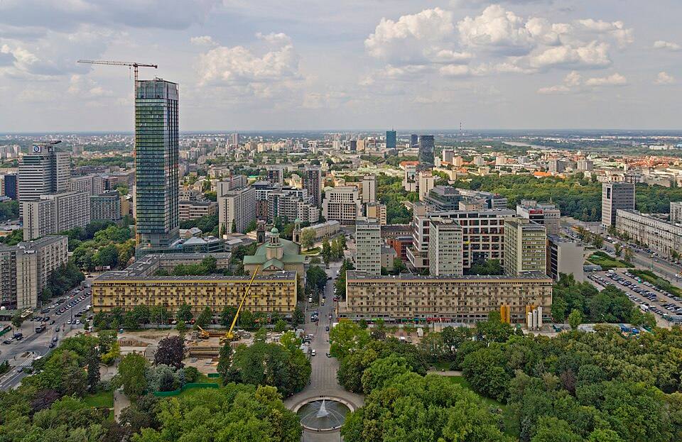 Warsaw - View from Palace of Culture and Science — travel photo of Warsaw