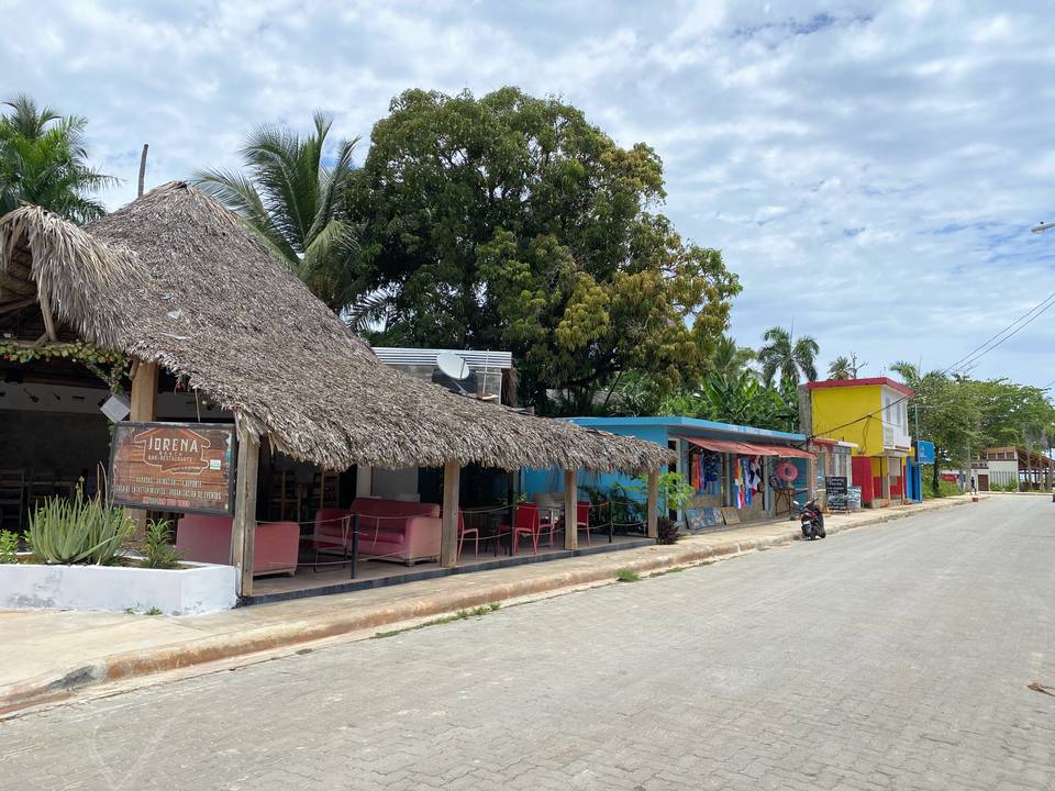 DOM Santa Bárbara de Samaná, Las Galeras, Calle Principal Las Galeras — travel photo of Las Galeras, Samaná