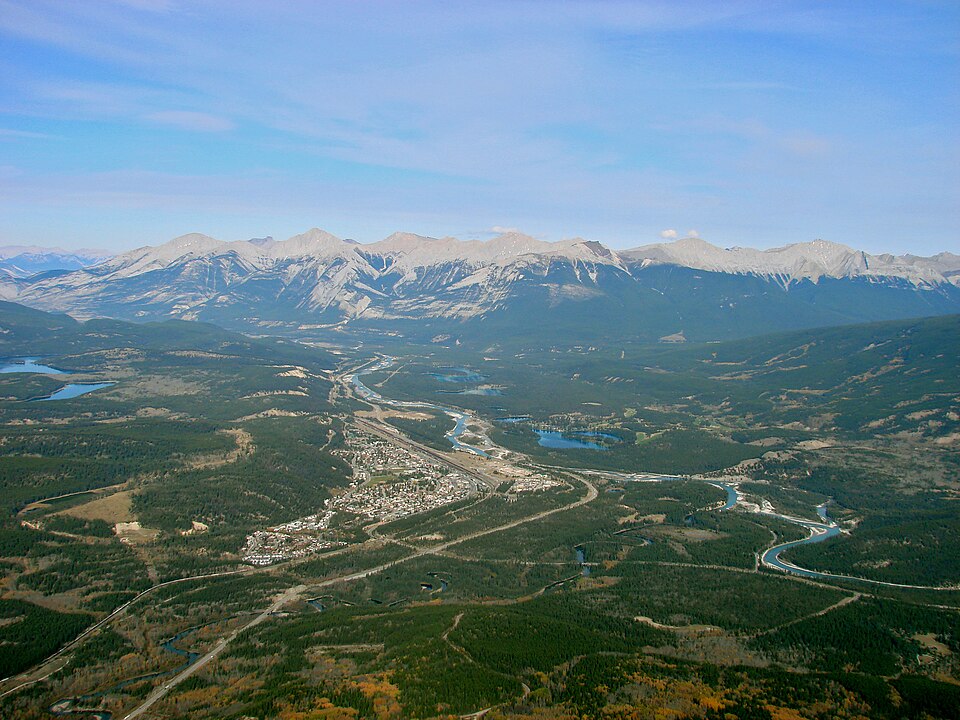 Jasper, Alberta, Canada, ViewFromSummit RyanShepherd — travel photo of Jasper