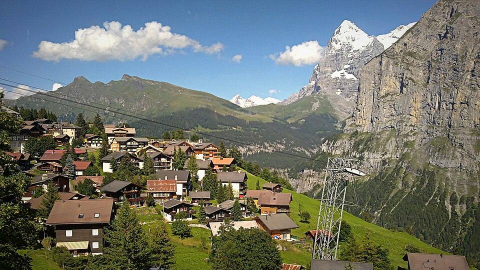 Mürren view — travel photo of Mürren