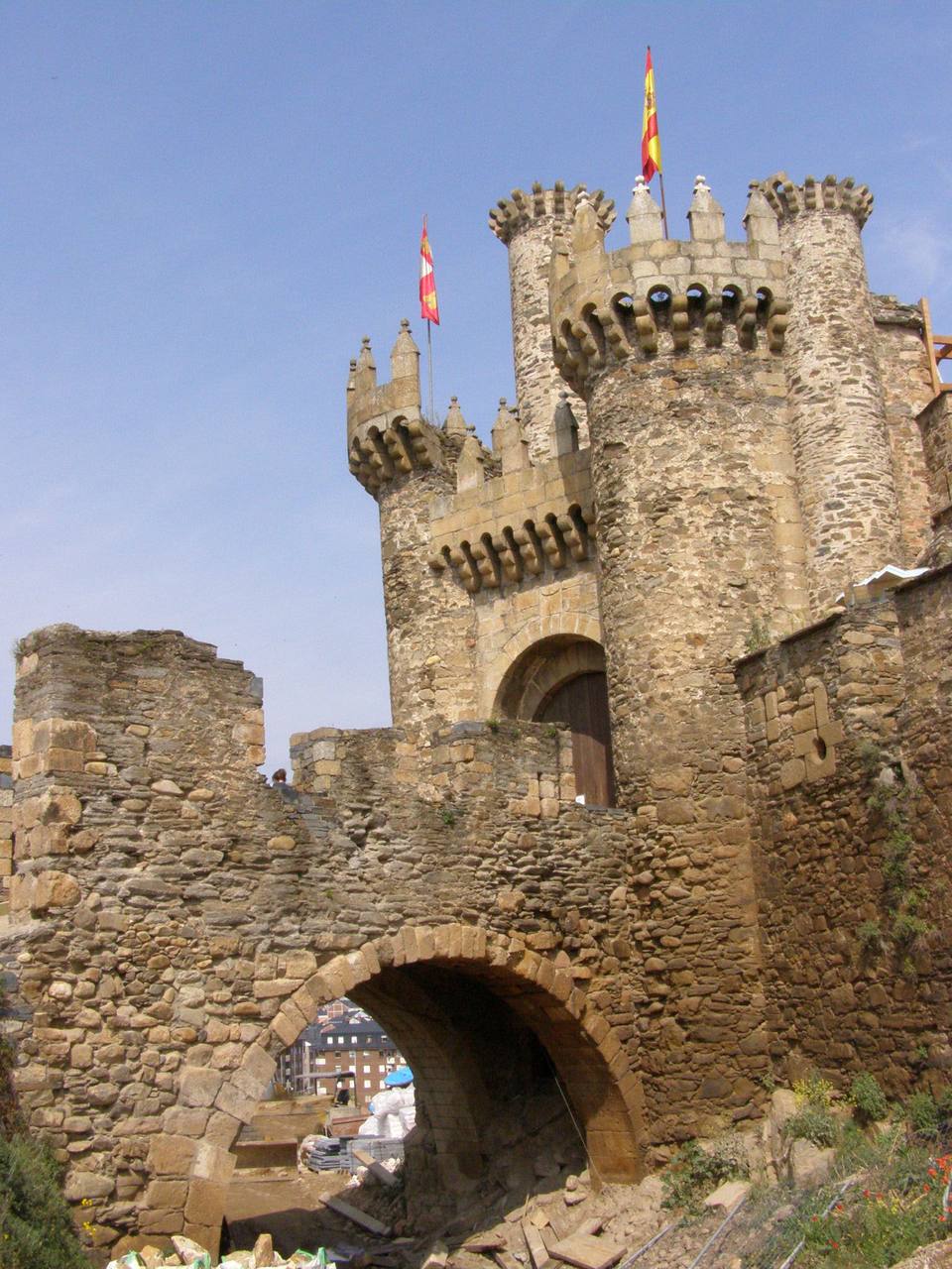 Ponferrada Castillo templario — travel photo of Ponferrada, Castile And Leon