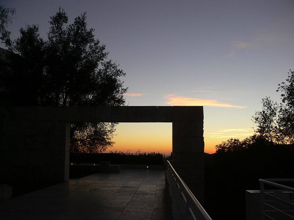 Los Angeles - Getty Center - Sunset GR — travel photo of Getty Center, Los Angeles