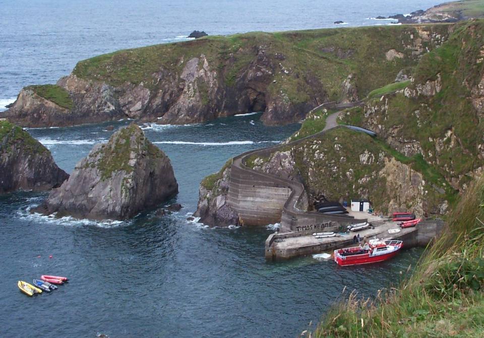 Puerto de Dunquin - Peninsula de Dingle — travel photo of Dunquin, Dingle Peninsula