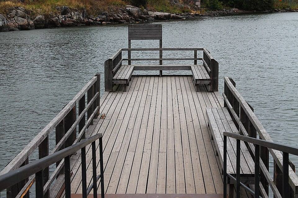 Bridge view in Suomenlinna In Helsinki — travel photo of Suomenlinna, Helsinki