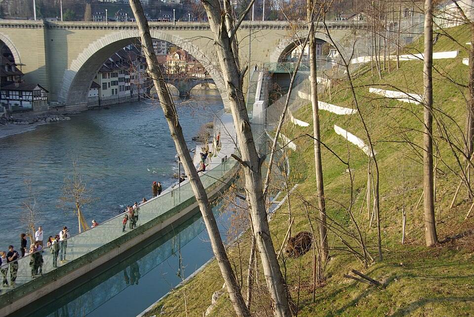 Bärenpark — travel photo of Nydeggbrücke & BärenPark, Bern