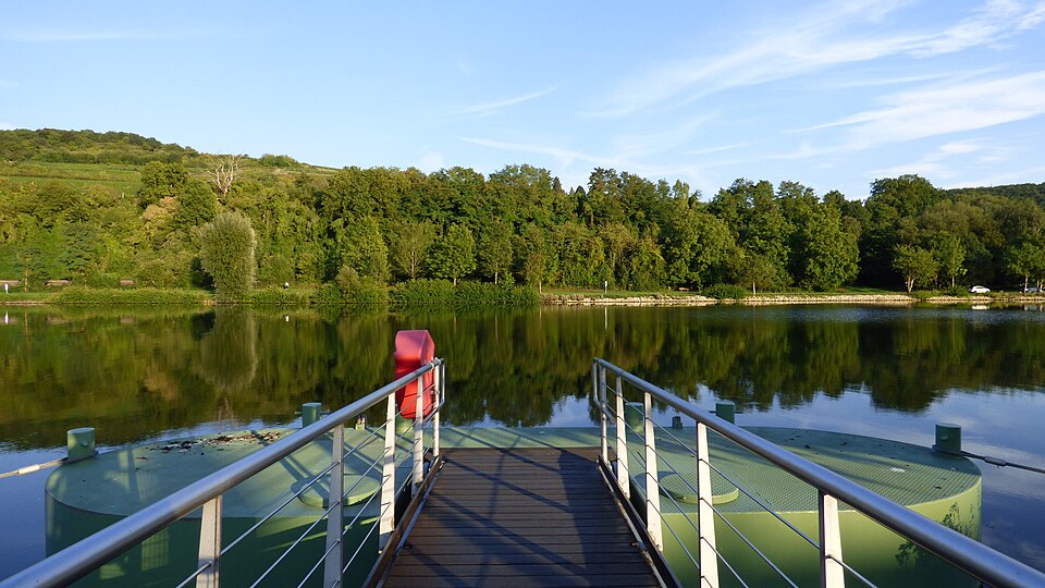 PONTOON in AHN — travel photo of Ahn, Luxembourg Moselle