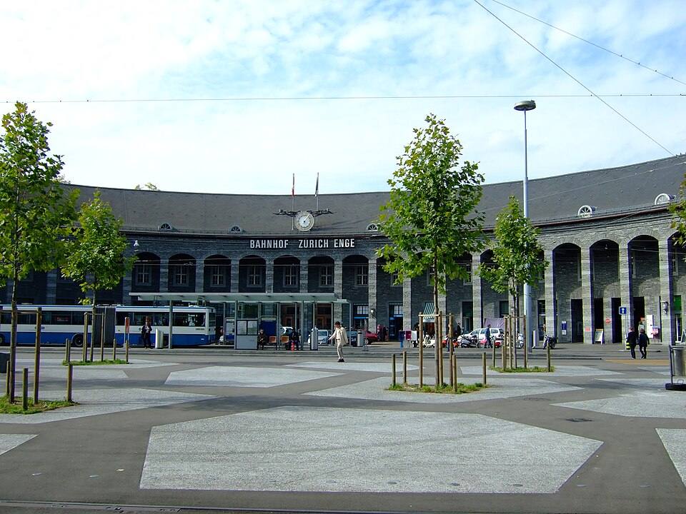 Bahnhof Enge Tessinerplatz — travel photo of Enge, Zurich