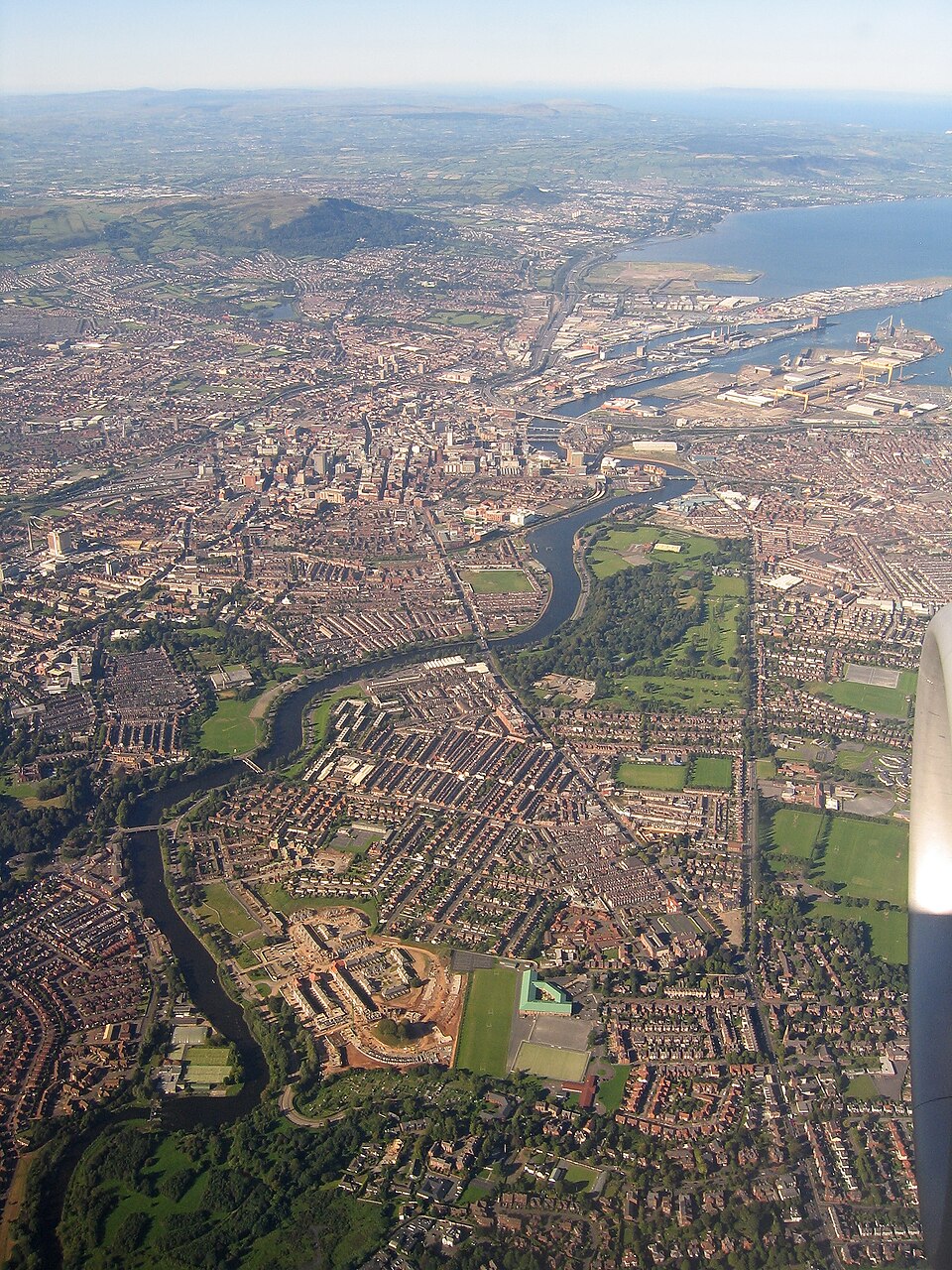 Belfast Aerial — travel photo of Belfast, Belfast & the Causeway Coast