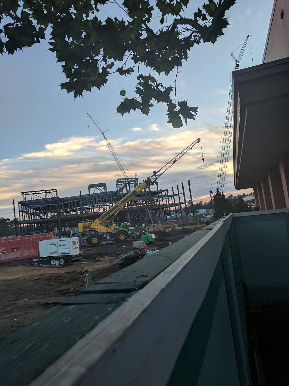 Star Wars- Galaxy's Edge Construction 8- - ( ) — travel photo of Star Wars: Galaxy's Edge, Disney's Hollywood Studios