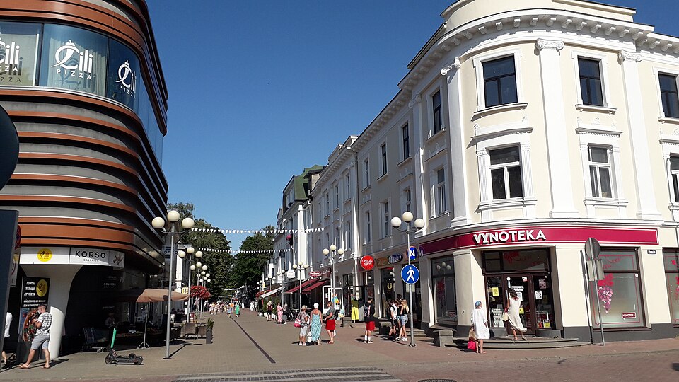 Jūrmala, Latvia, main street — travel photo of Jūrmala, Latvia