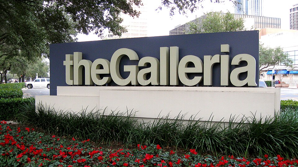 The Galleria (Houston, Texas) exterior sign — travel photo of The Galleria, Houston