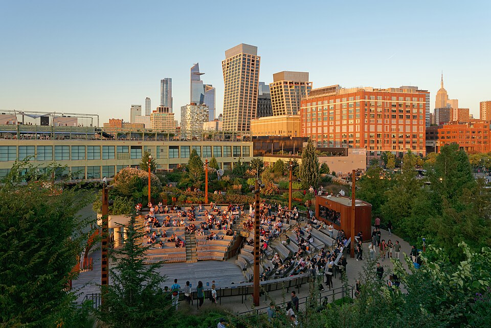 Little Island Amphitheater, New York City — travel photo of Little Island, Chelsea & the High Line