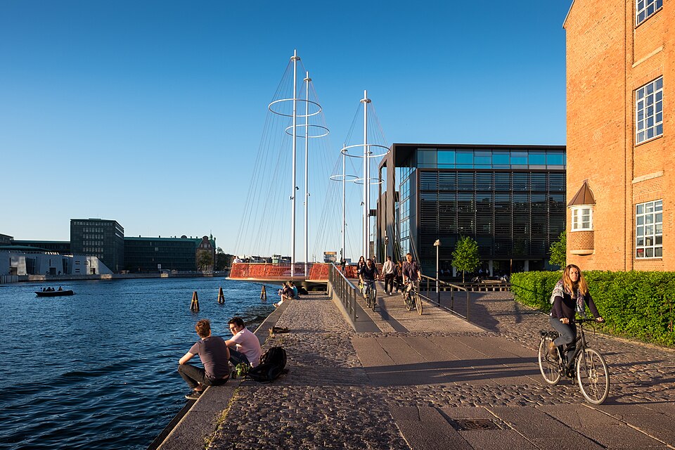 Cirkelbroen bridge, Indre By, Copenhagen, Denmark (PPL1-Corrected) — travel photo of Indre By, Copenhagen
