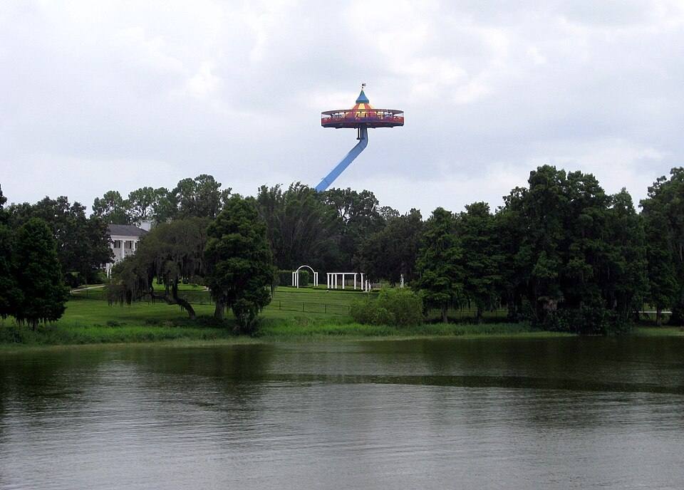 Winter Haven - Legoland Florida - Island In The Sky - View from Water Ski Show ( ) — travel photo of LEGOLAND Florida, Winter Haven