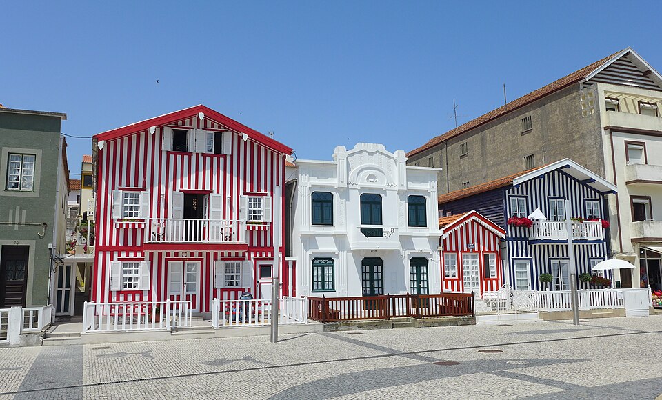Costa Nova (Ílhavo-Aveiro) ( ) — travel photo of Ílhavo, Aveiro & Costa Nova