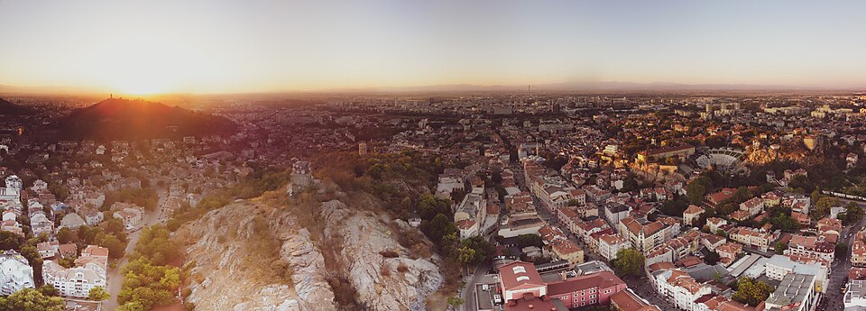Plovdiv, Bulgaria - Panorama View — travel photo of Plovdiv, Bulgaria