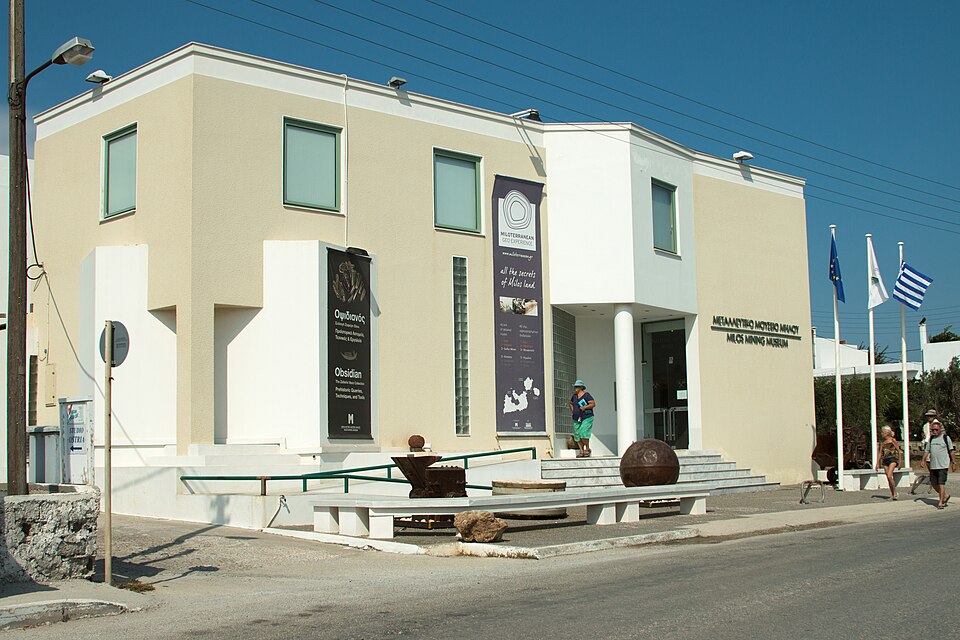 Milos Mining Museum, building — travel photo of Milos