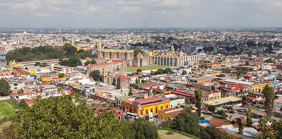 Vista de Cholula, Puebla, México — travel photo of Cholula, Puebla