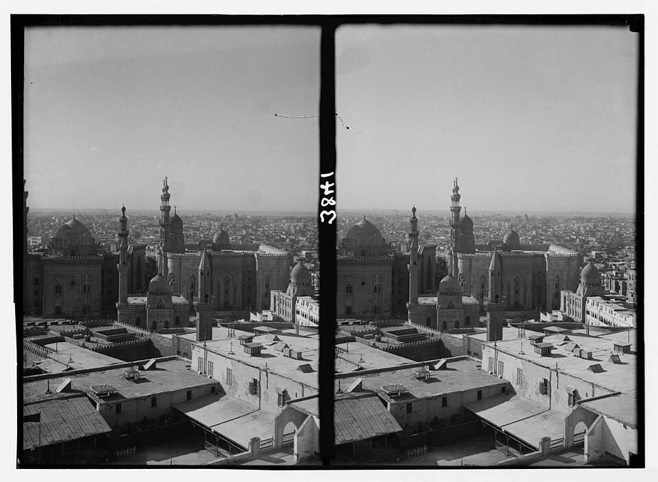 Egypt. Cairo and Memphis, etc. Cairo. Mosque of Ibn Tulun. Taken from the Citadel LOC matpc. — travel photo of Memphis, Cairo