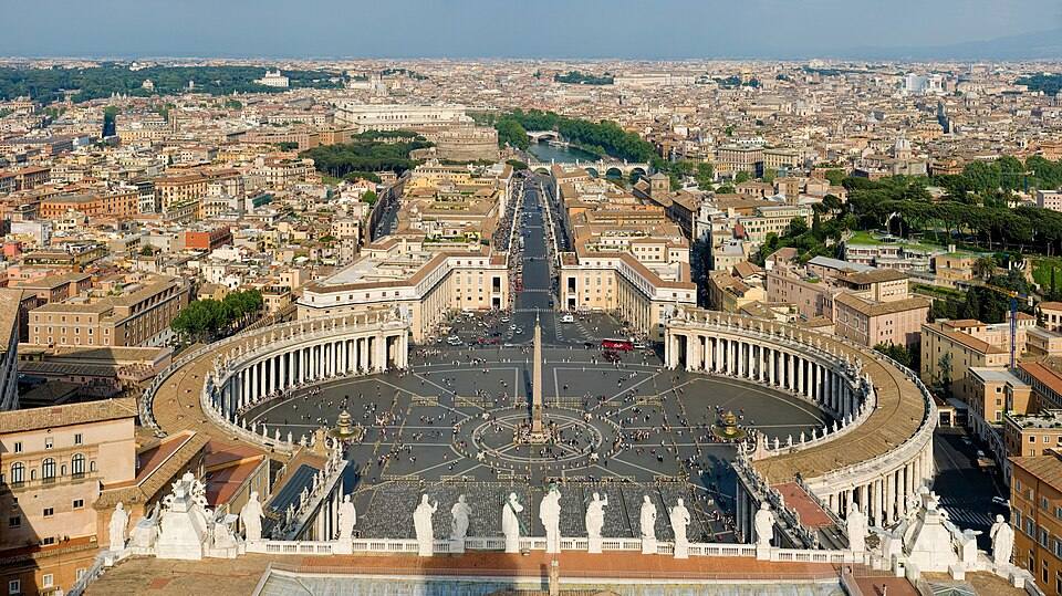 St Peter's Square, Vatican City - April — travel photo of Vatican City