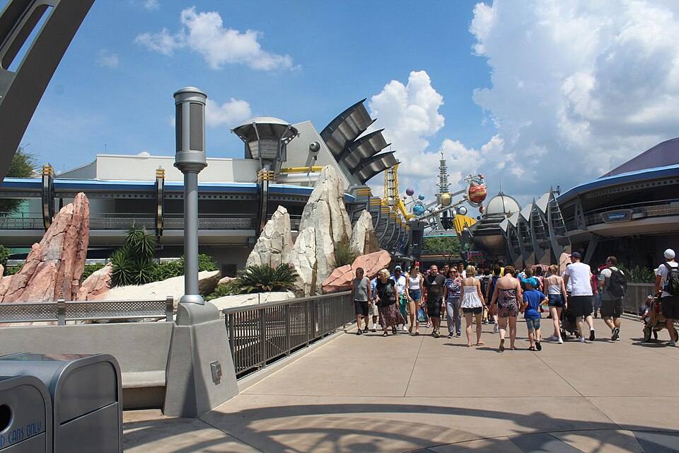 Tomorrowland Bridge ( ) — travel photo of Tomorrowland, Magic Kingdom Park